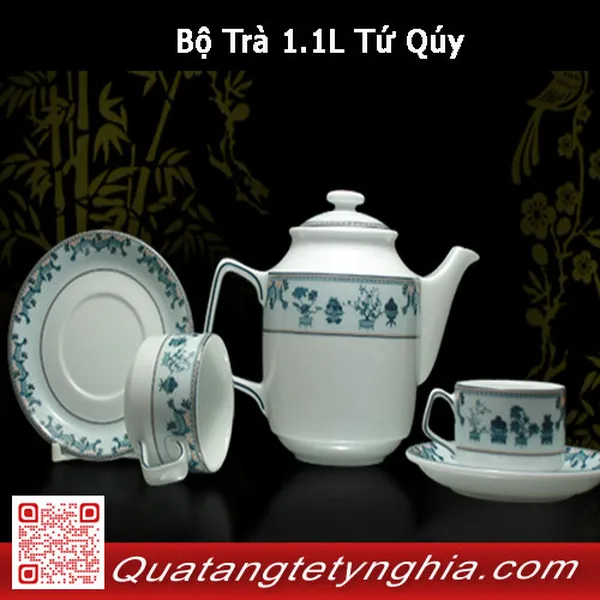 Bộ Trà 1.1L Tứ Qúy