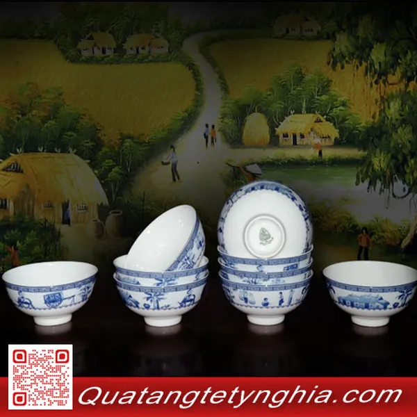 Chén cơm 11.5cm Bộ Jas Thôn Dã