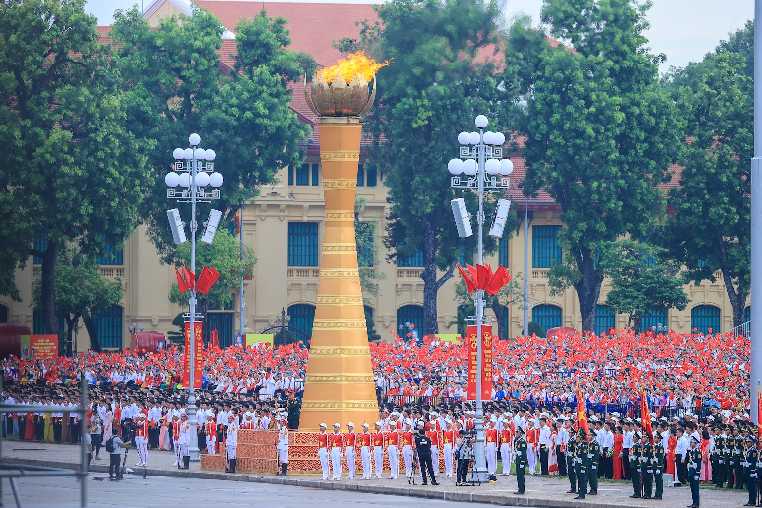 Tập dượt duyệt binh vào lễ Quốc Khánh 2/9/2025