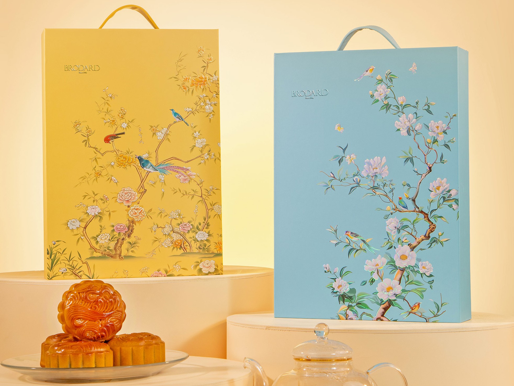 Bánh trung thu Brodard hoàn hảo về cả hương vị và hình thức - một món quà tinh thần ý nghĩa gắn kết gia đình