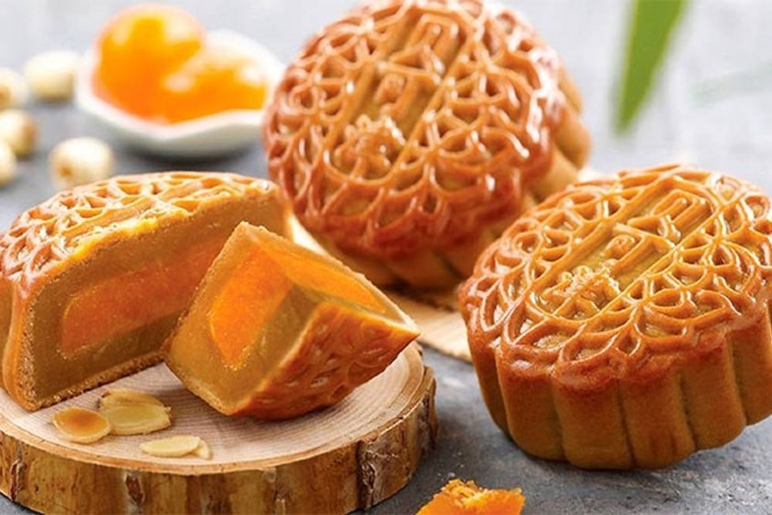 Bánh Trung thu nhân đậu xanh