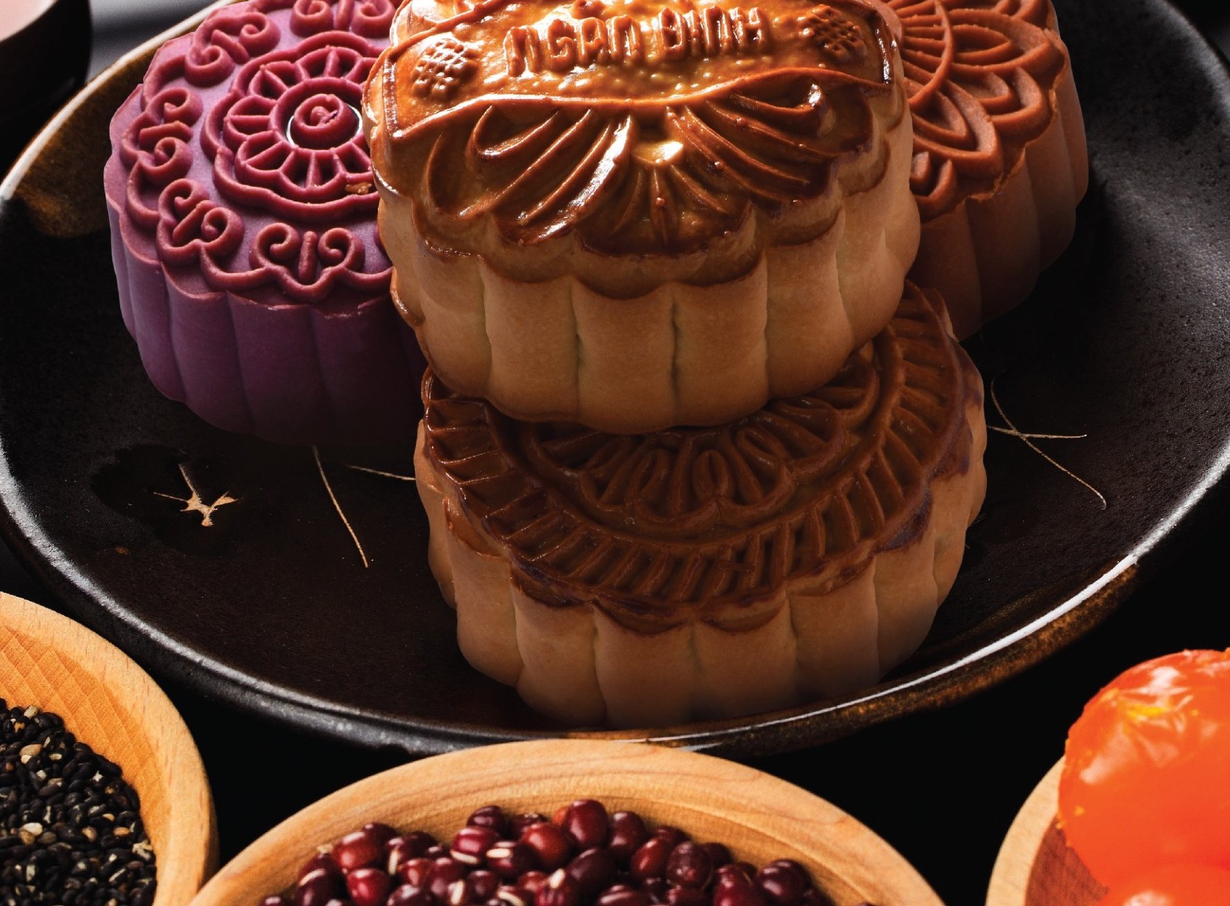 Đông trùng hạ thảo là "dược liệu vàng" khi đem vào làm nhân bánh Trung thu