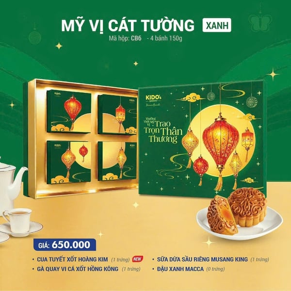 Mỹ Vị Cát Tường - Xanh