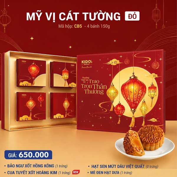 Mỹ Vị Cát Tường - Đỏ
