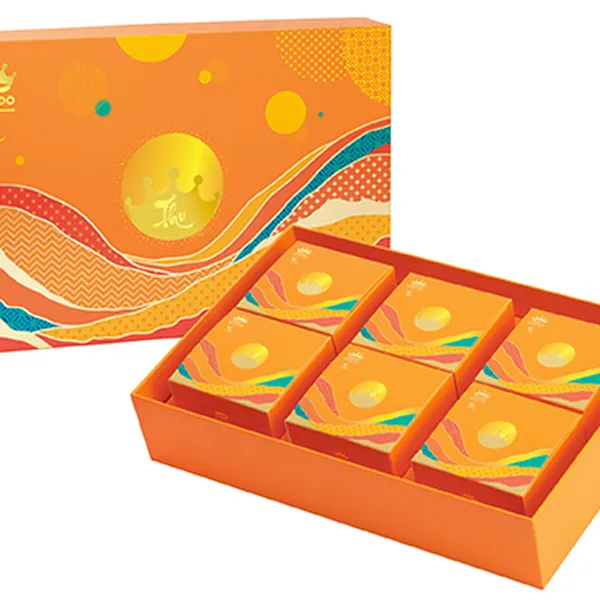 Hộp 6 Bánh Trung Thu Lava Trứng Chảy (TC6)