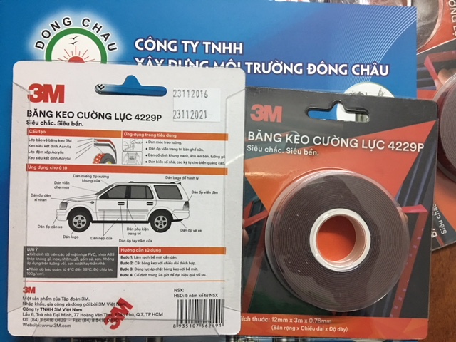 Băng Keo 2 Mặt 3M 4229P Cuộn Nhỏ