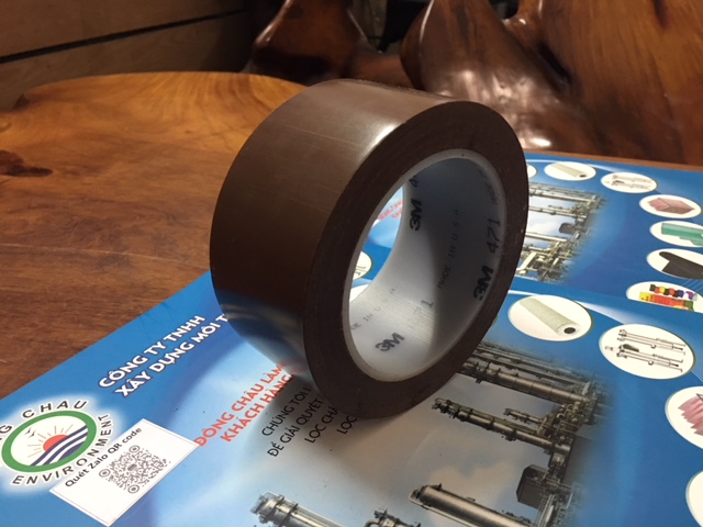 Băng keo dán nền 3M 471 màu nâu chính hãng