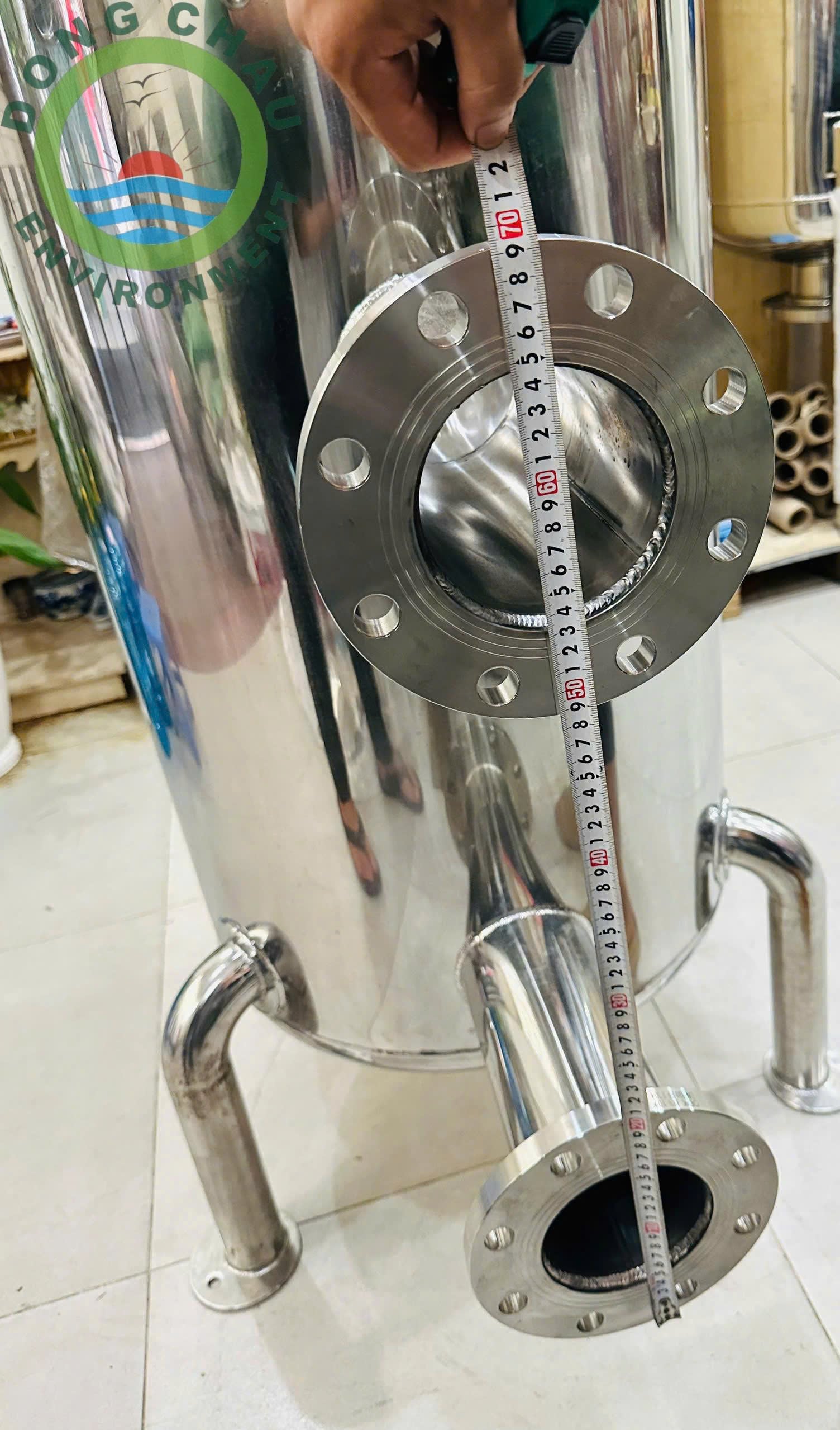 Bình lọc công nghiệp 4 túi size 2 DCF.vn