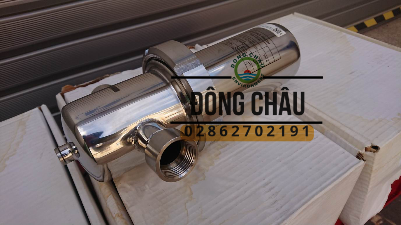 Bộ lọc khí vô trùng chất liệu vỏ bằng inox