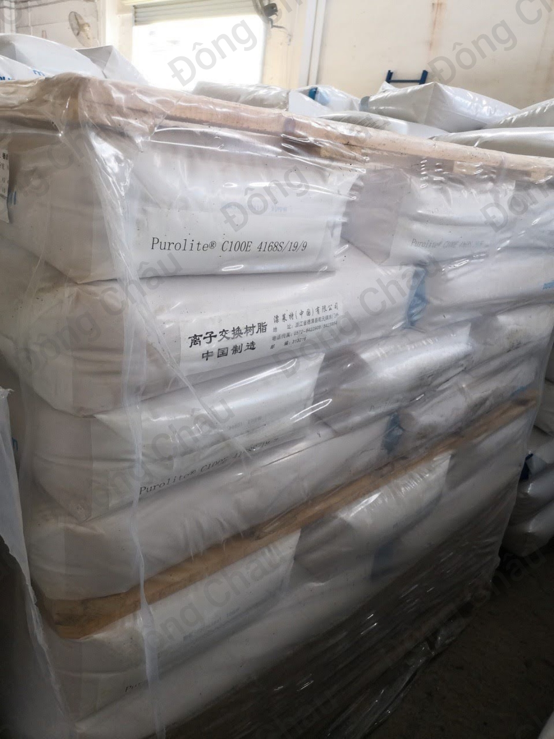 Đông Châu phân phối hạt nhựa Purolite C100E