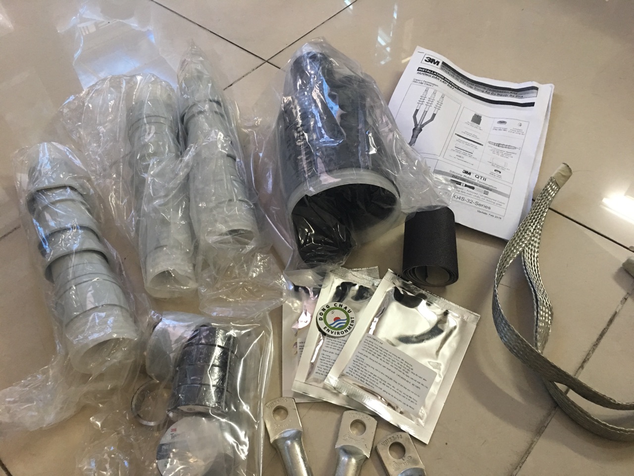 Đầu cáp ngầm trung thế trong nhà