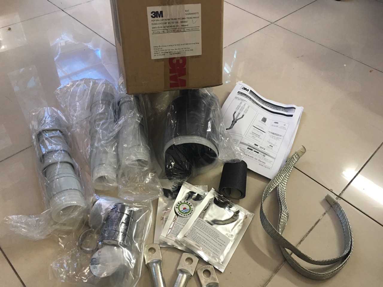 Đầu cáp ngầm trung thế trong nhà