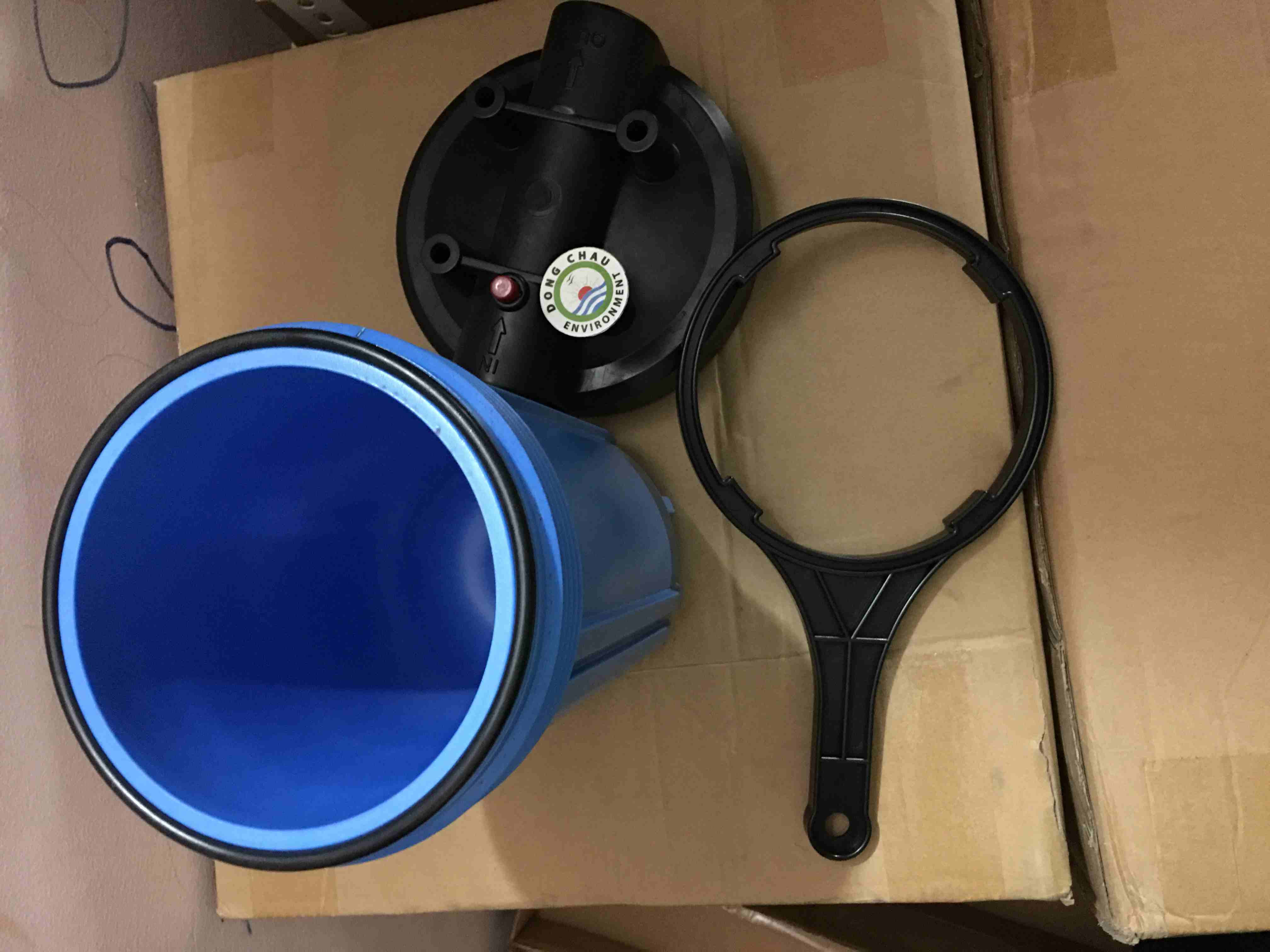 Cốc nhựa xanh Biglue xanh 10 inch