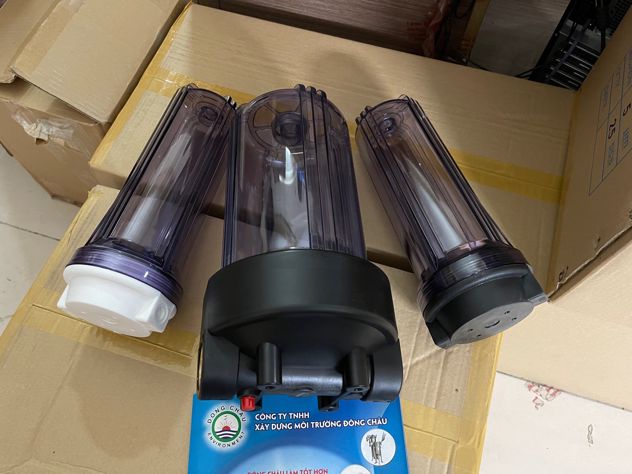 Cốc lọc trong 1 lõi 10 inch loại Big Blue và loại thường