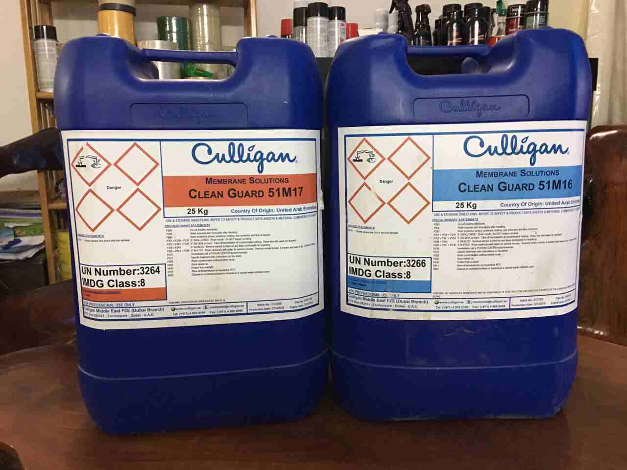 Hóa chất rửa màng RO, UF Culligan 51M16