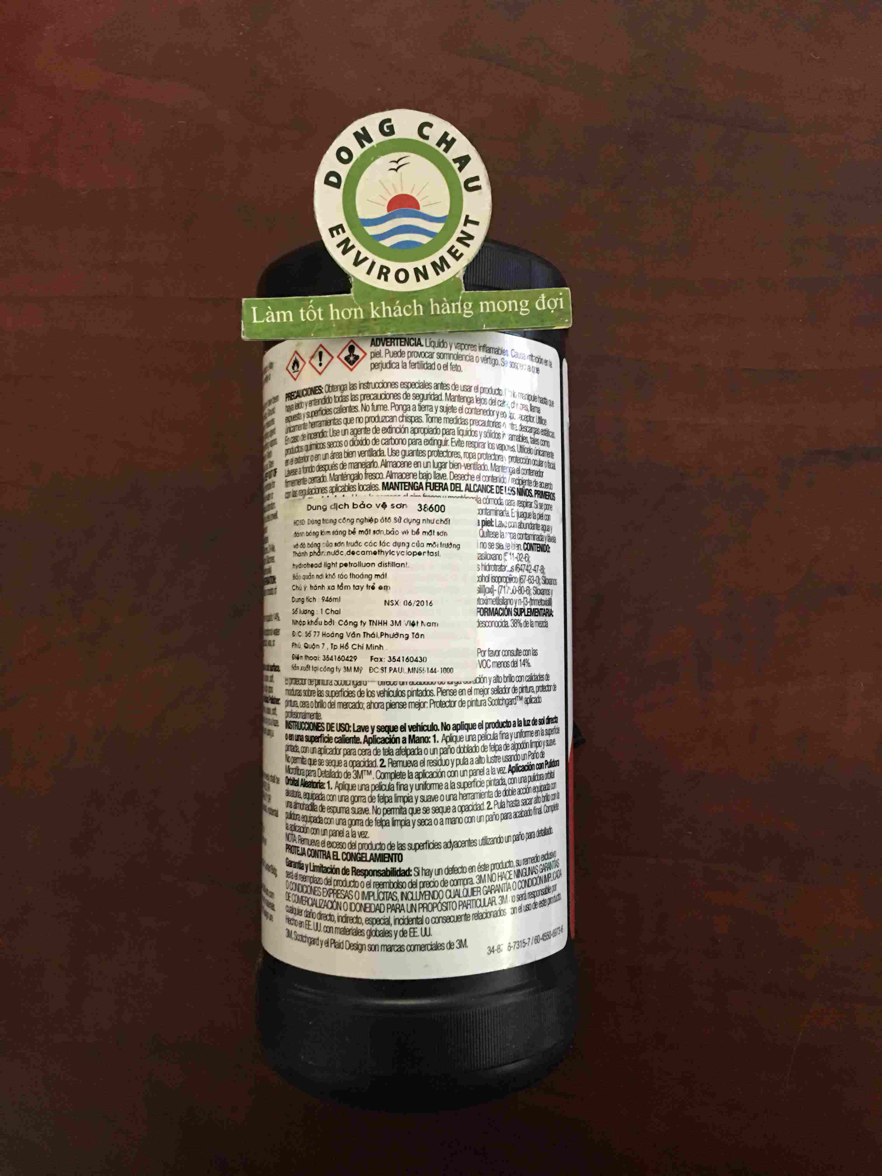 Chai bảo vệ sơn ô tô 3M 38600