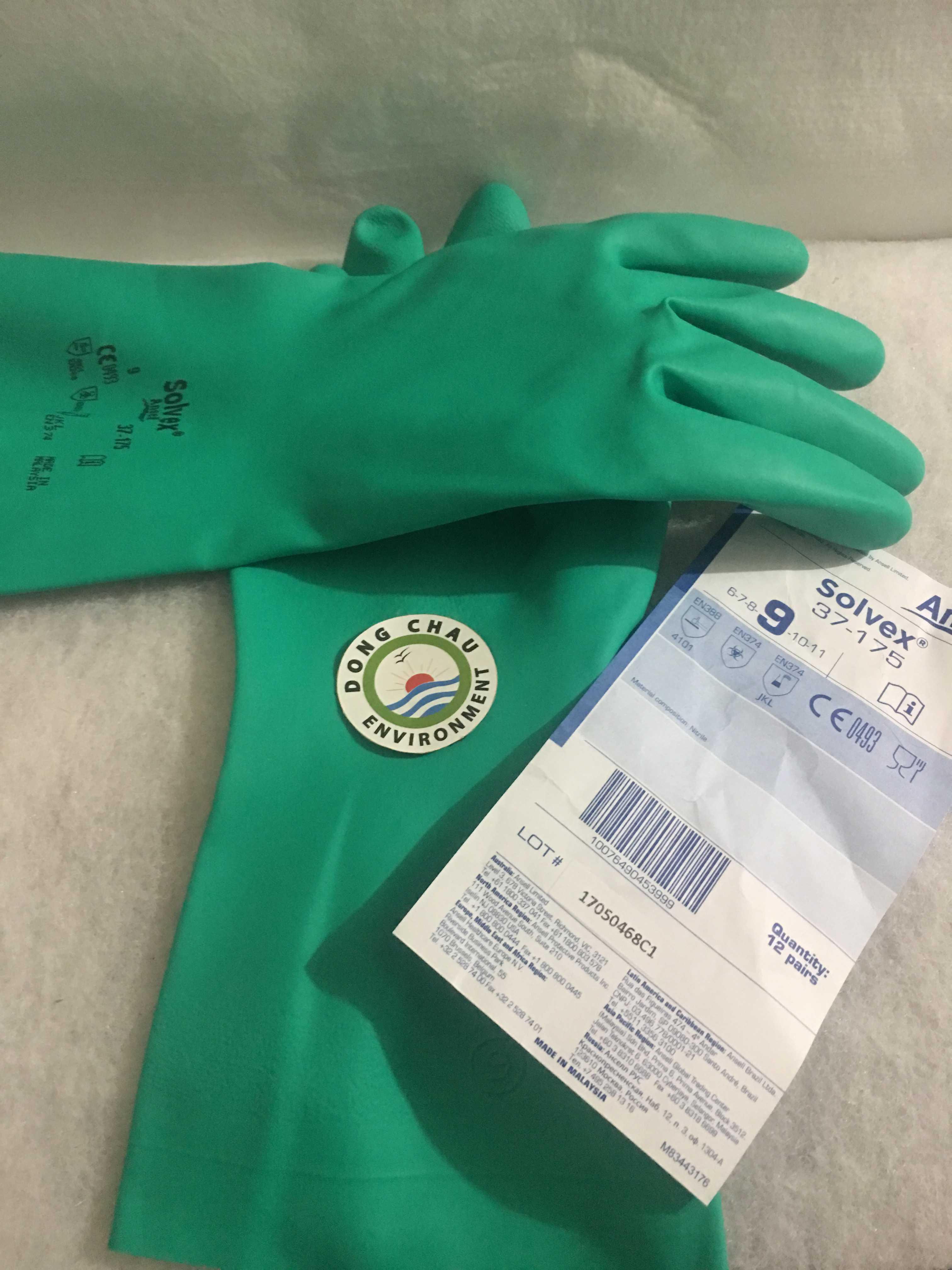 Găng tay chống hóa chất ANSELL 37-175 – Dày 0.38mm