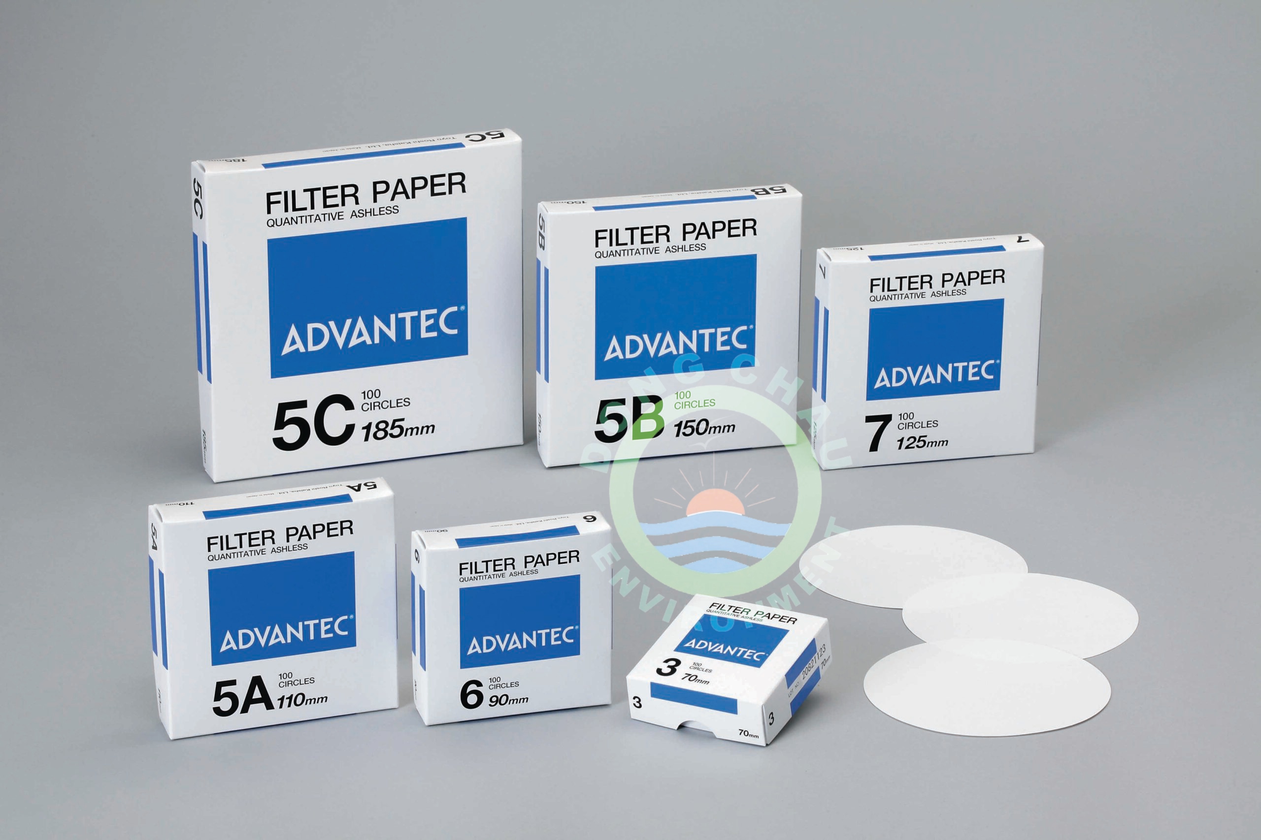 giấy lọc phòng thí nghiệm của nhật Advantec các loại