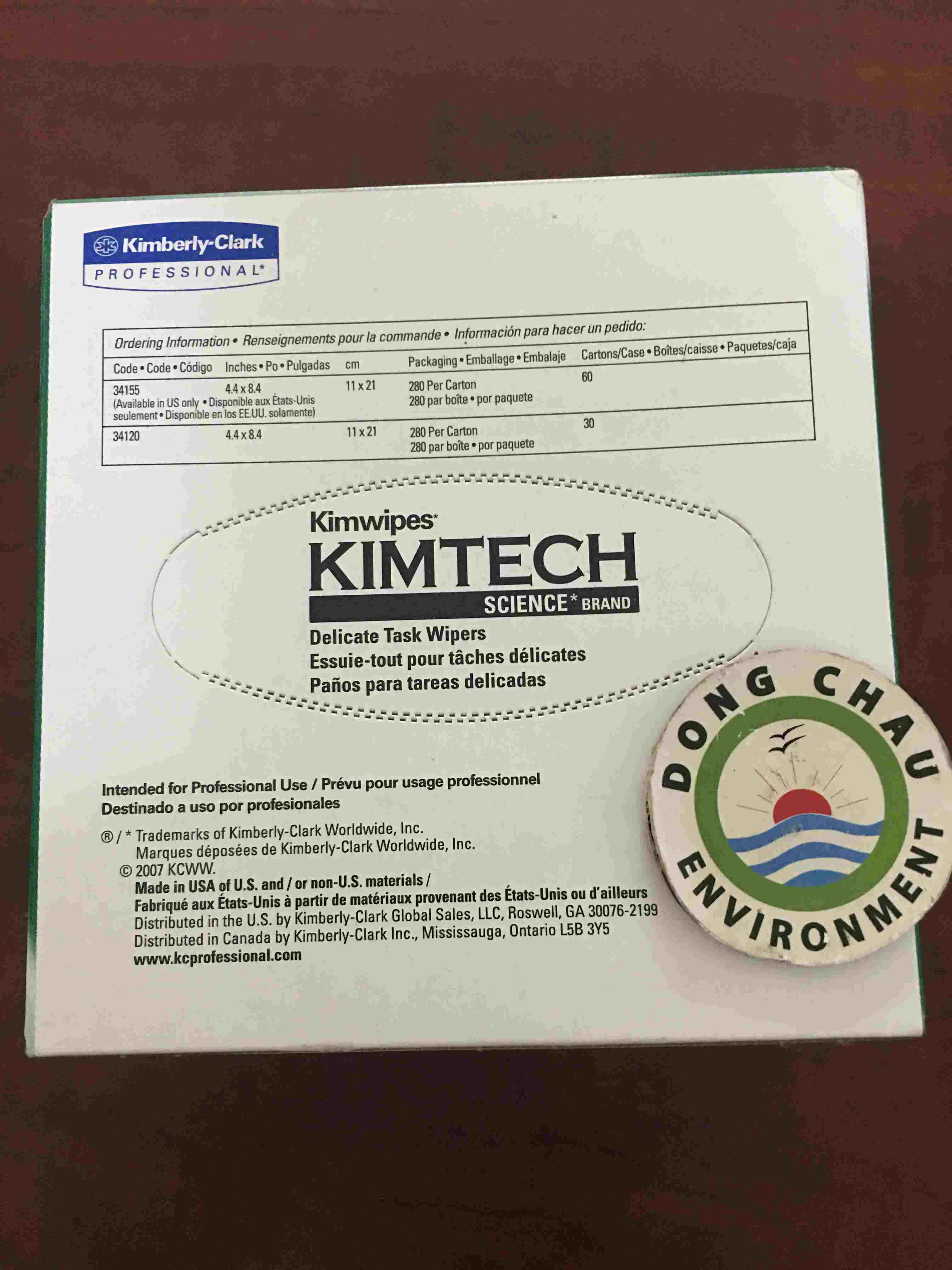 Khăn giấy lau phòng sạch Kimtech