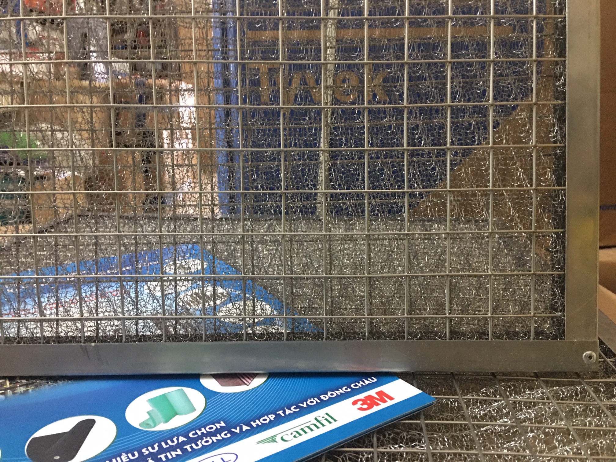 khung bùi nhùi lọc khí