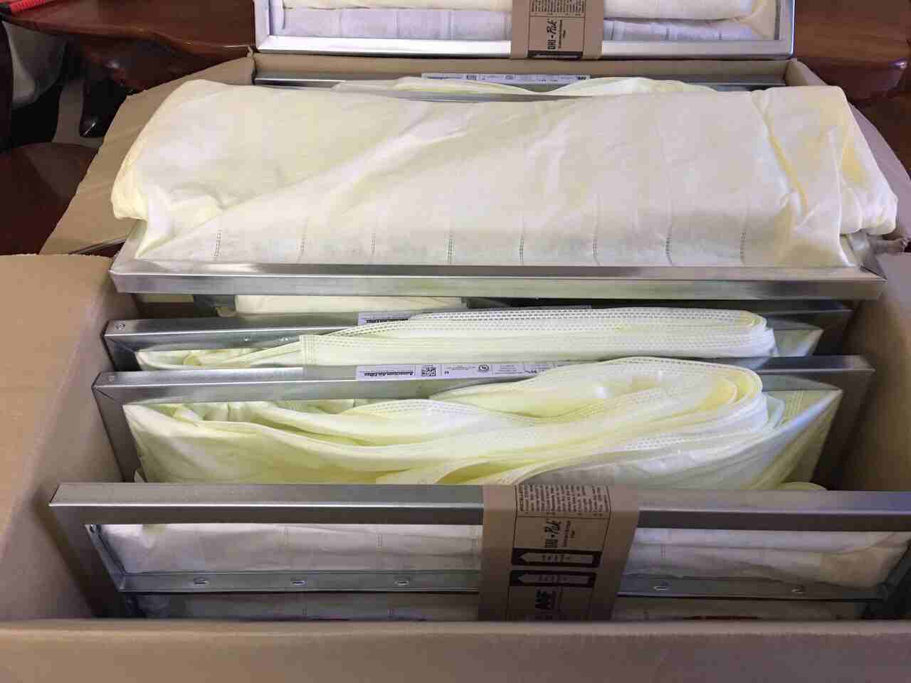 Khung lọc 3 túi khí AAF lý tưởng cho các cơ sở chăm sóc sức khỏe, buồng sơn ô tô, các tòa nhà thương mại và một loạt các ứng dụng công nghiệp.