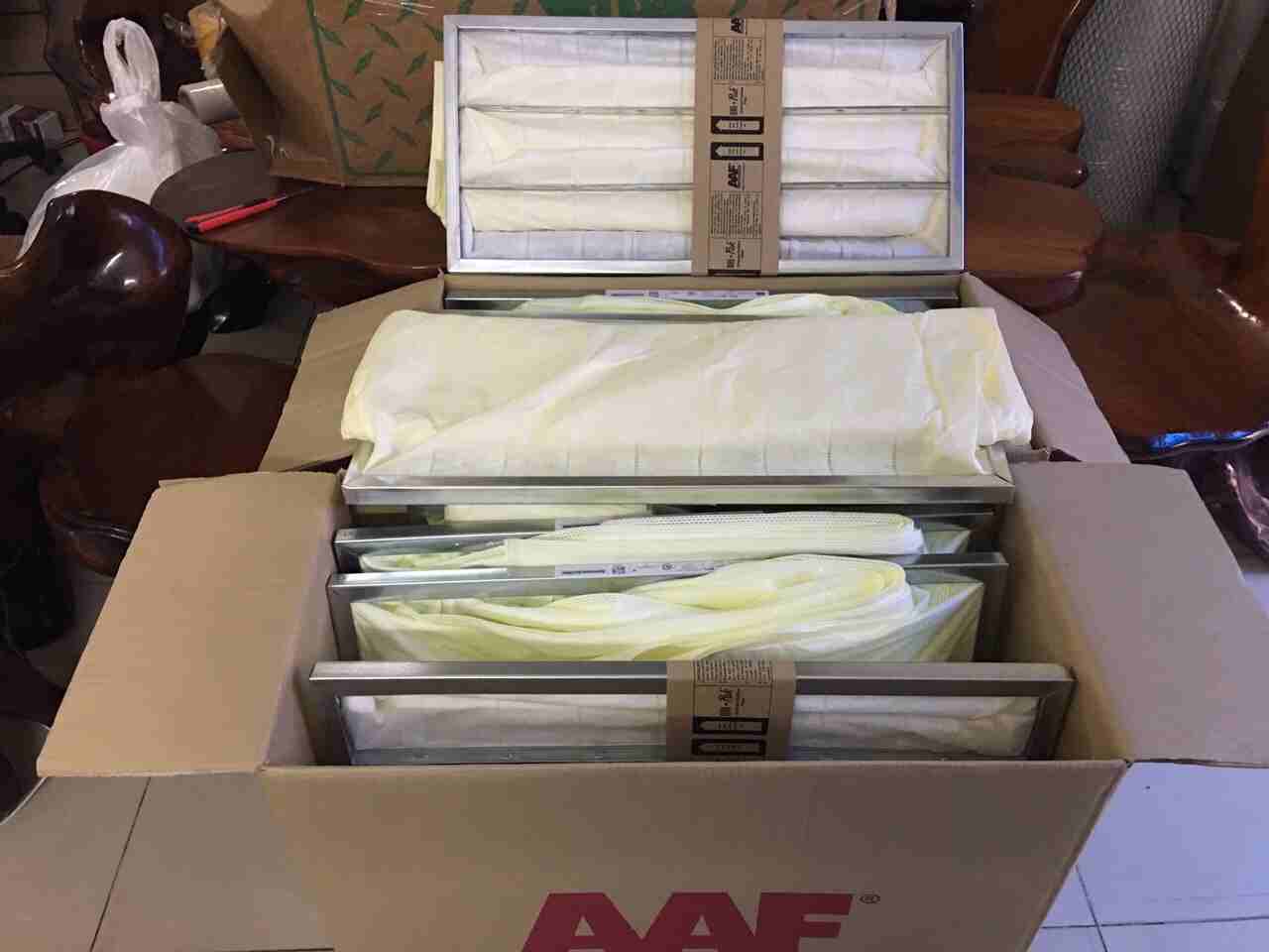 Khung lọc 3 túi khí AAF lý tưởng cho các cơ sở chăm sóc sức khỏe, buồng sơn ô tô, các tòa nhà thương mại và một loạt các ứng dụng công nghiệp.