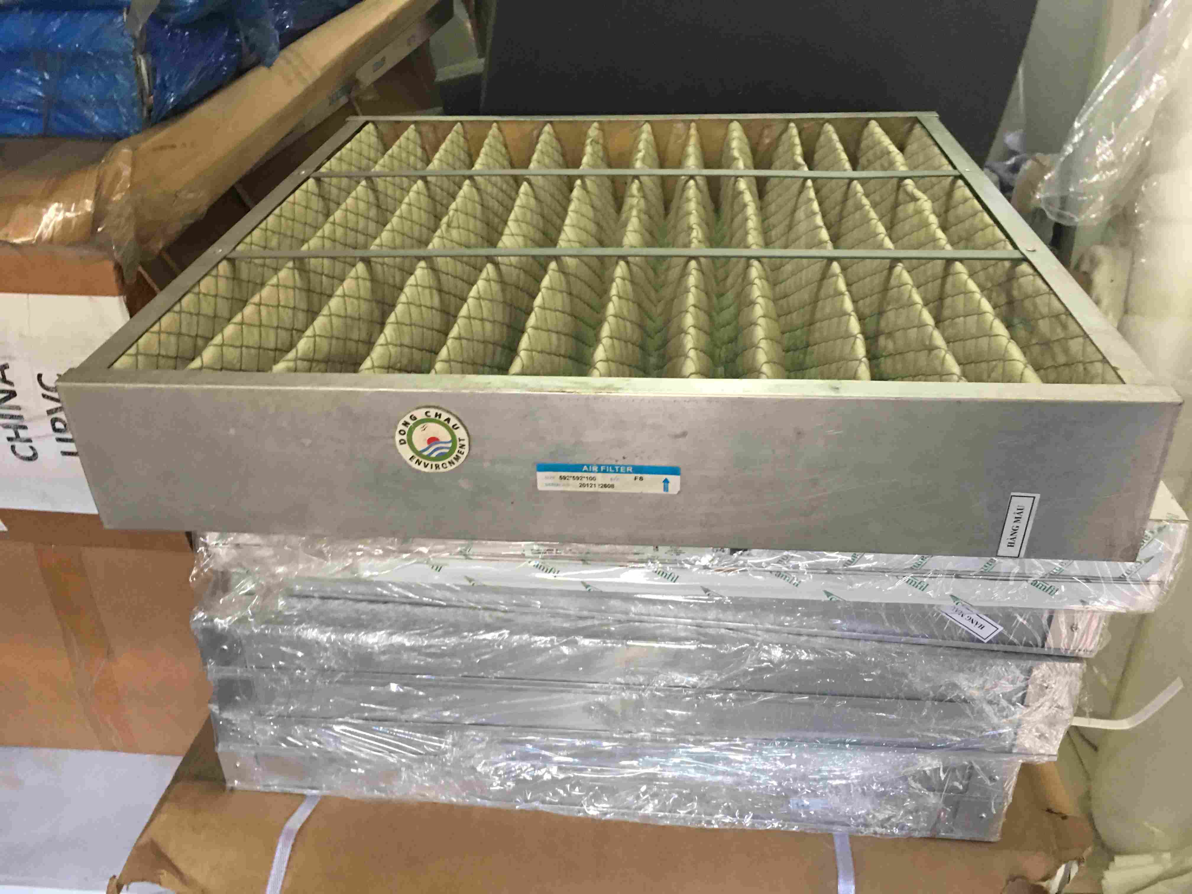 Khung lọc F8 592 x 59 x 100 mm