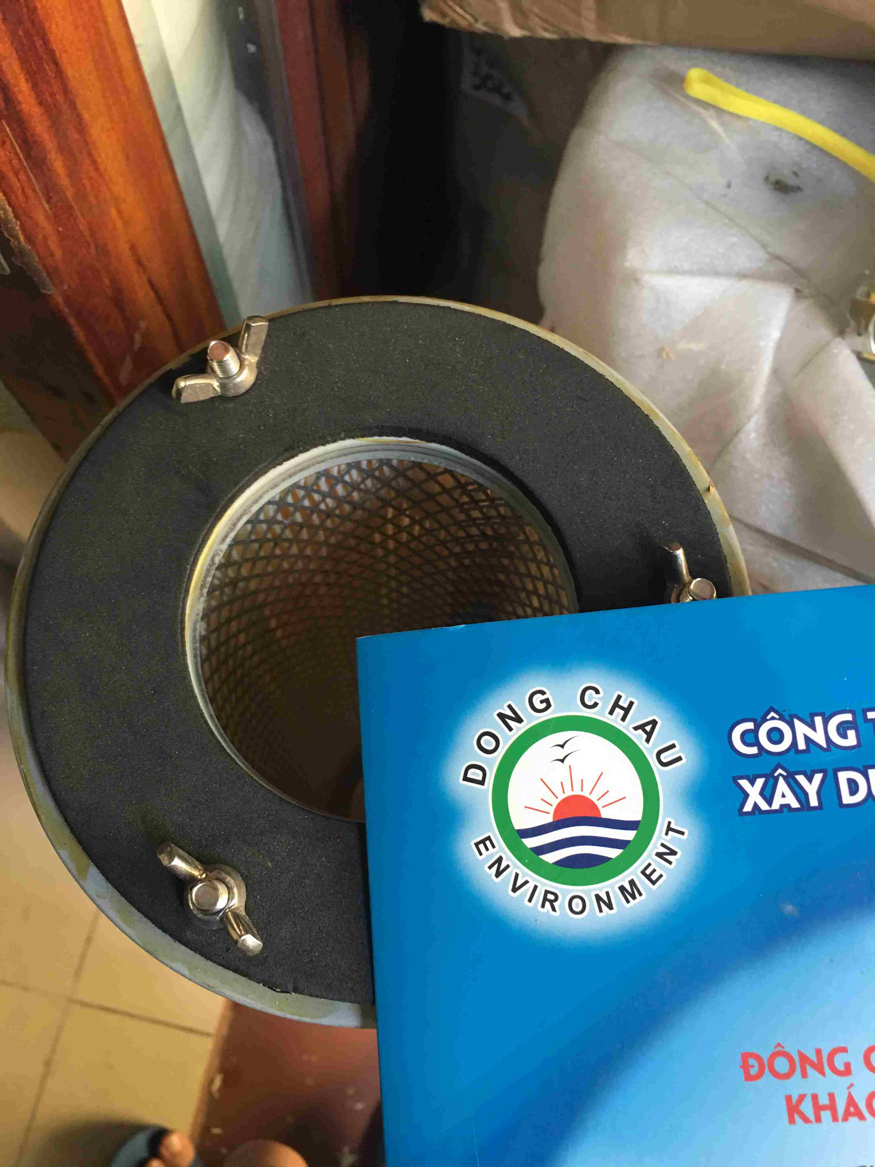 Lõi lọc bụi khí 3 ti dùng trong hệ thống lọc bụi công nghiệp