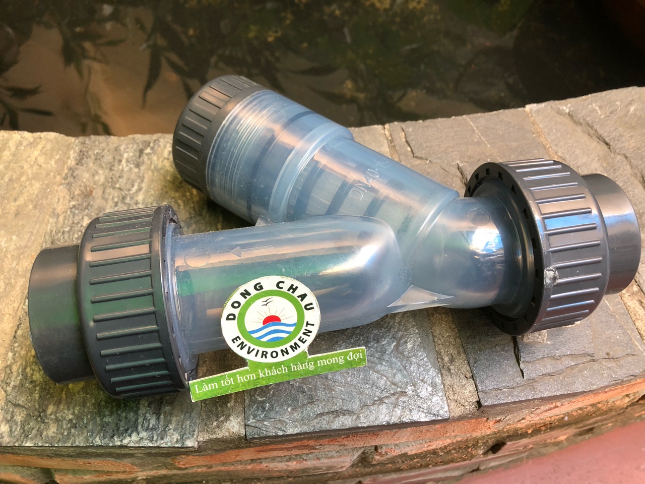 y lọc nhựa trong pvc DN50