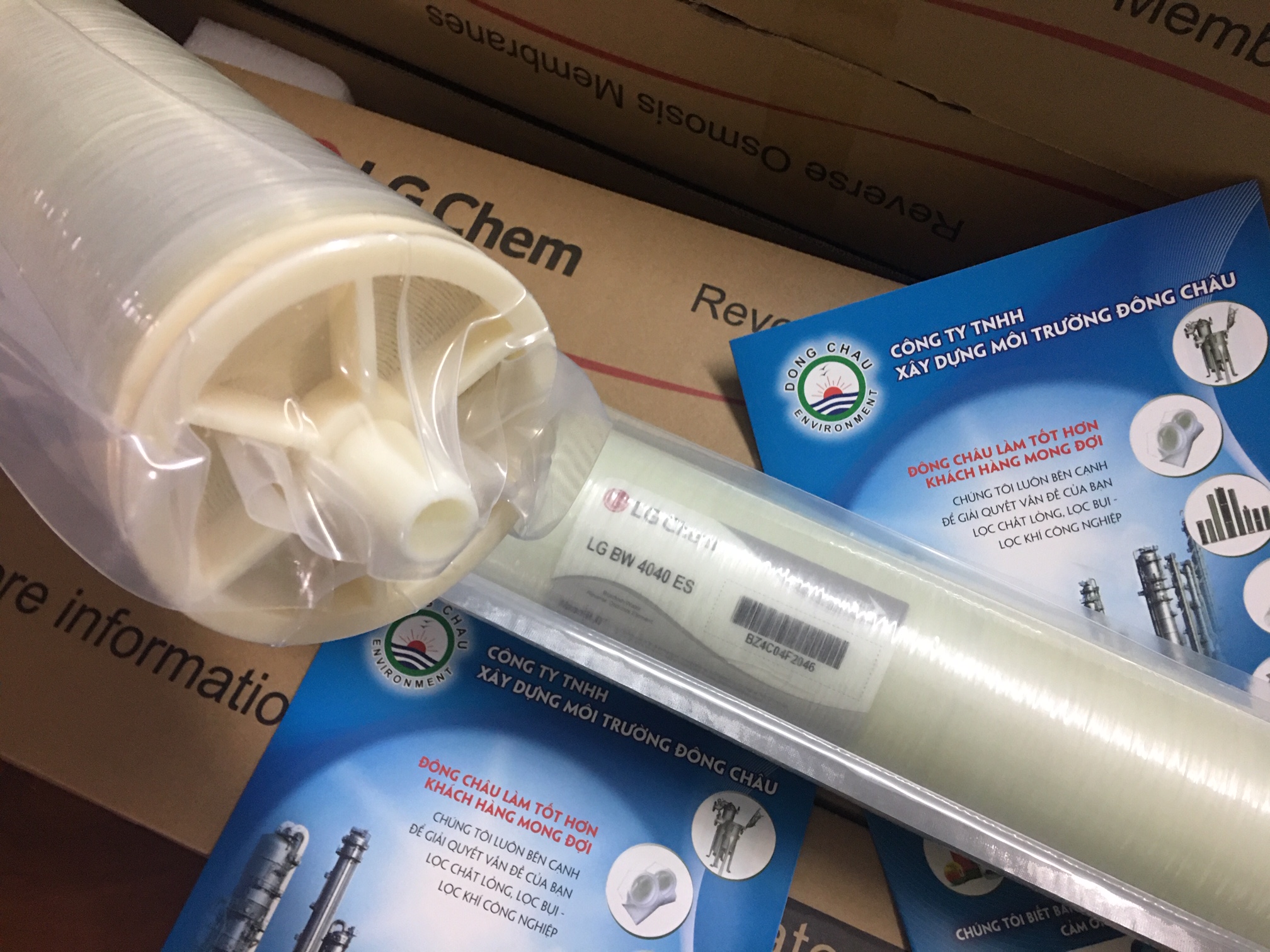 Màng lọc nước hàn quốc áp thấp RO LG BW4040ES