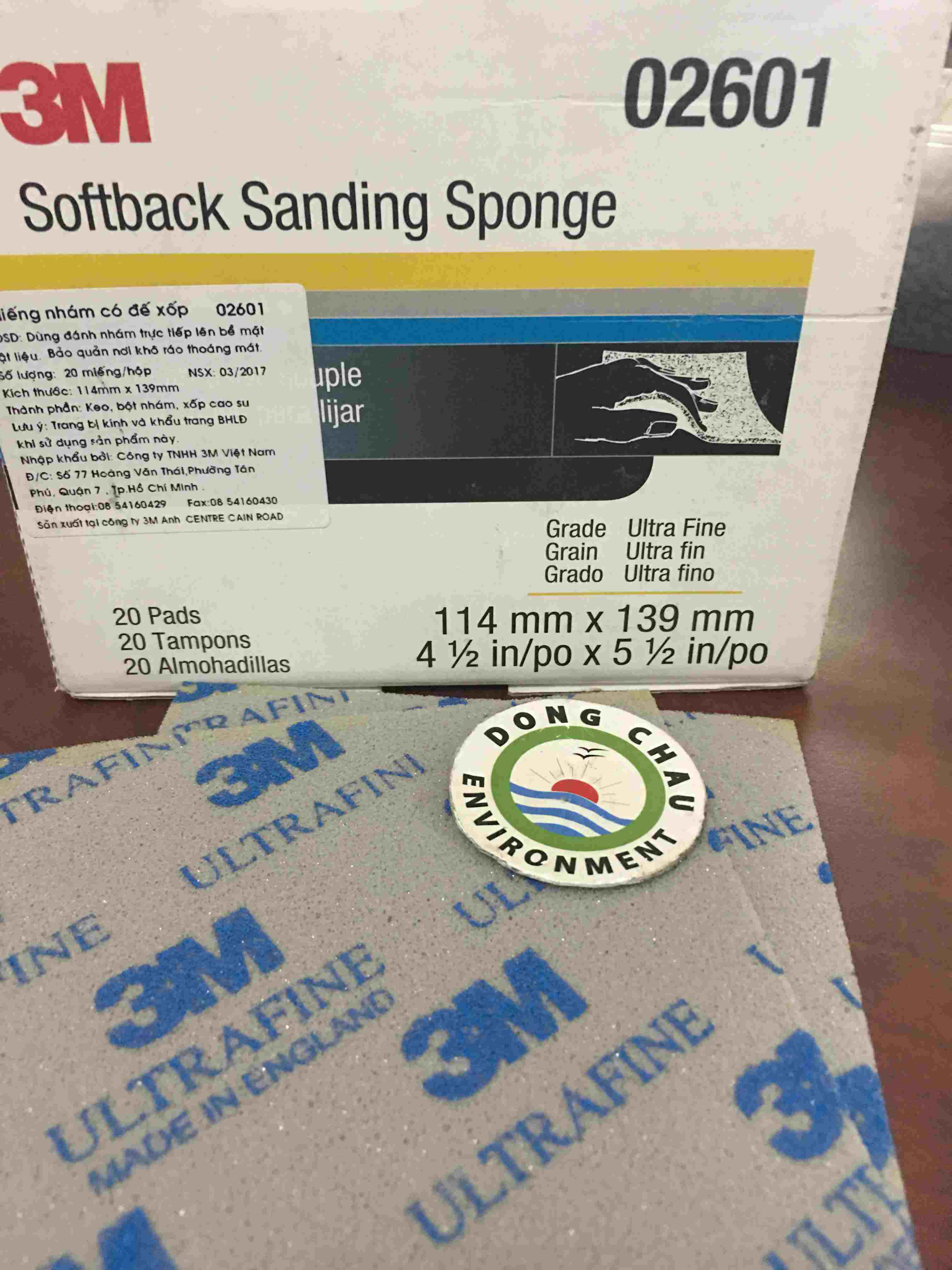 Nhám 3M Scotch-Brite 02601 chính hãng cao cấp