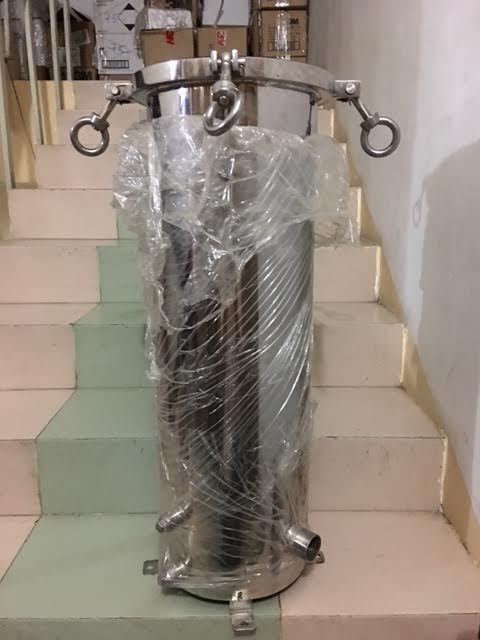 Bình lọc chứa 5 lõi 20 inch DOE nguyên kiện Bình lọc 5 lõi 20 inch inox 304