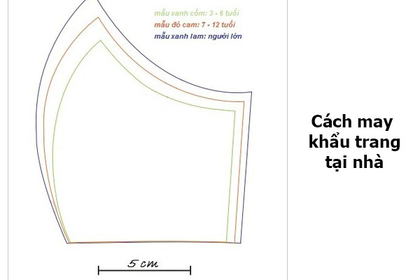 hướng dẫn cách may khẩu trang tại nhà