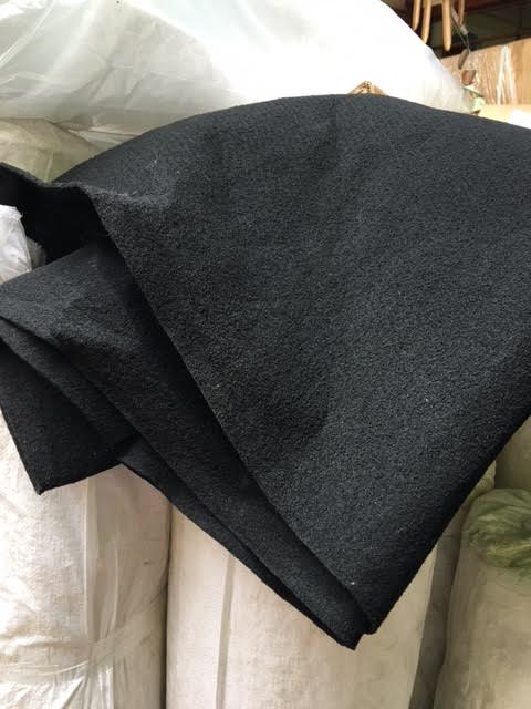 Tấm than hoạt tính khử mùi hôi, hơi khí độc Tấm xốp lọc bụi tẩm than hoạt tính khử mùi 2mm nguyên miếng