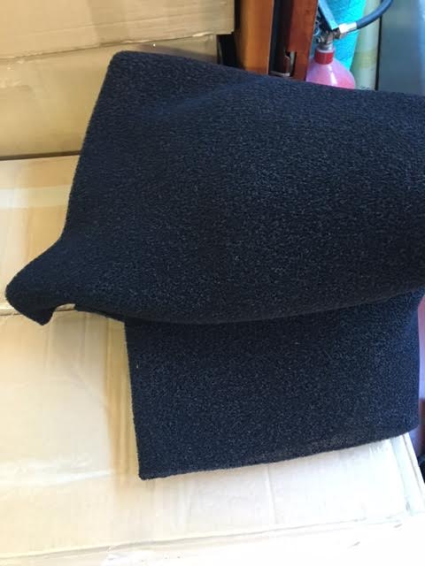 Tấm xốp than hoạt tính khử mùi khí độc liên hệ đông châu phân phối Tấm xốp carbon lọc bụi than hoạt tính 10mm