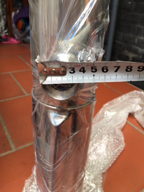 Housing 1 lõi 20 inhc kết nối vào ra phi 34mm chi tiết cấu tạo đường vào đường ra bình lọc công nghiệp