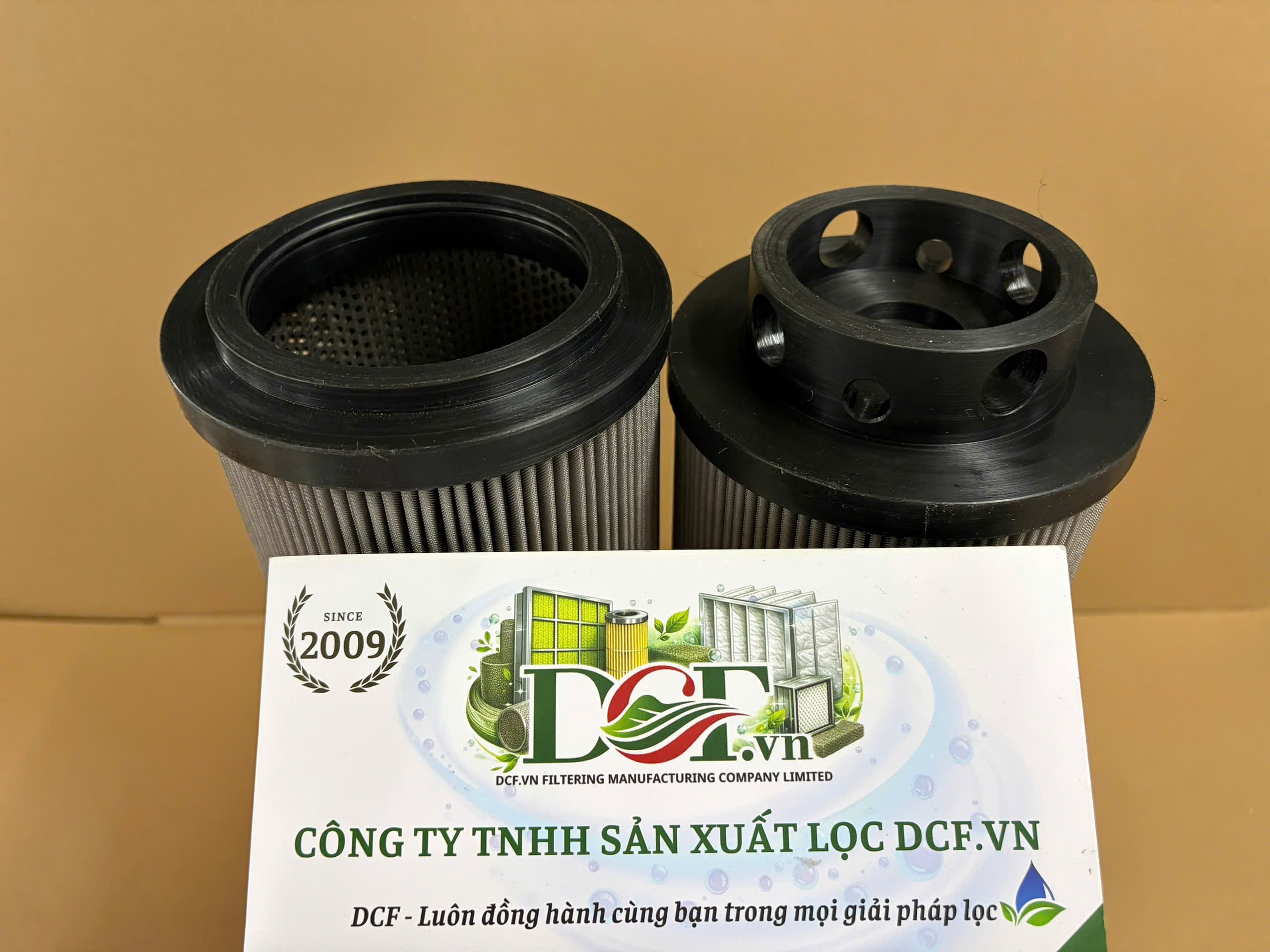 Lọc thủy lực 3 micron DCF.vn Đáy Luppe 6 bar