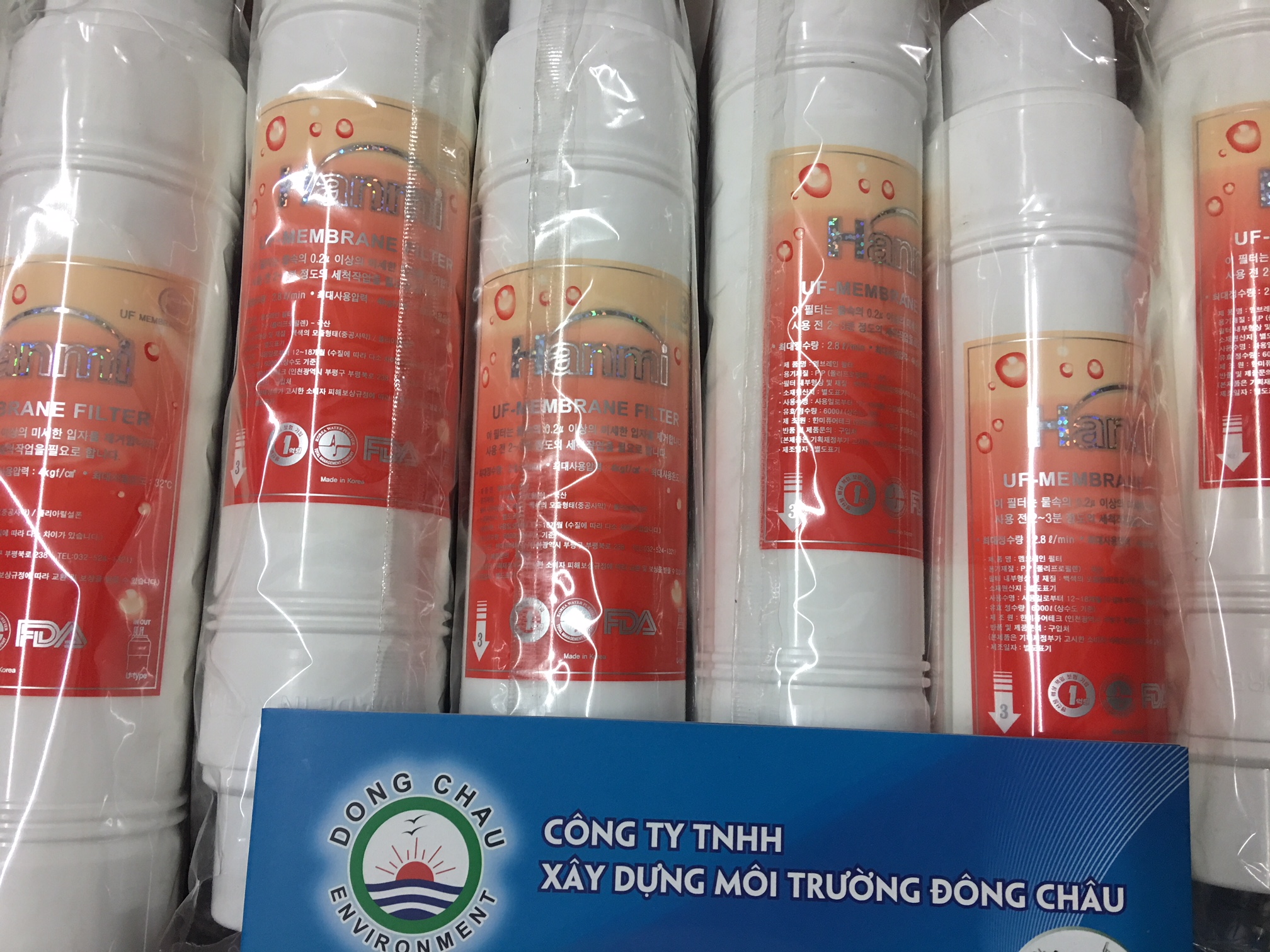 đông châu phân phối Màng UF Gia Đình Hanmi Korea Hàn Quốc