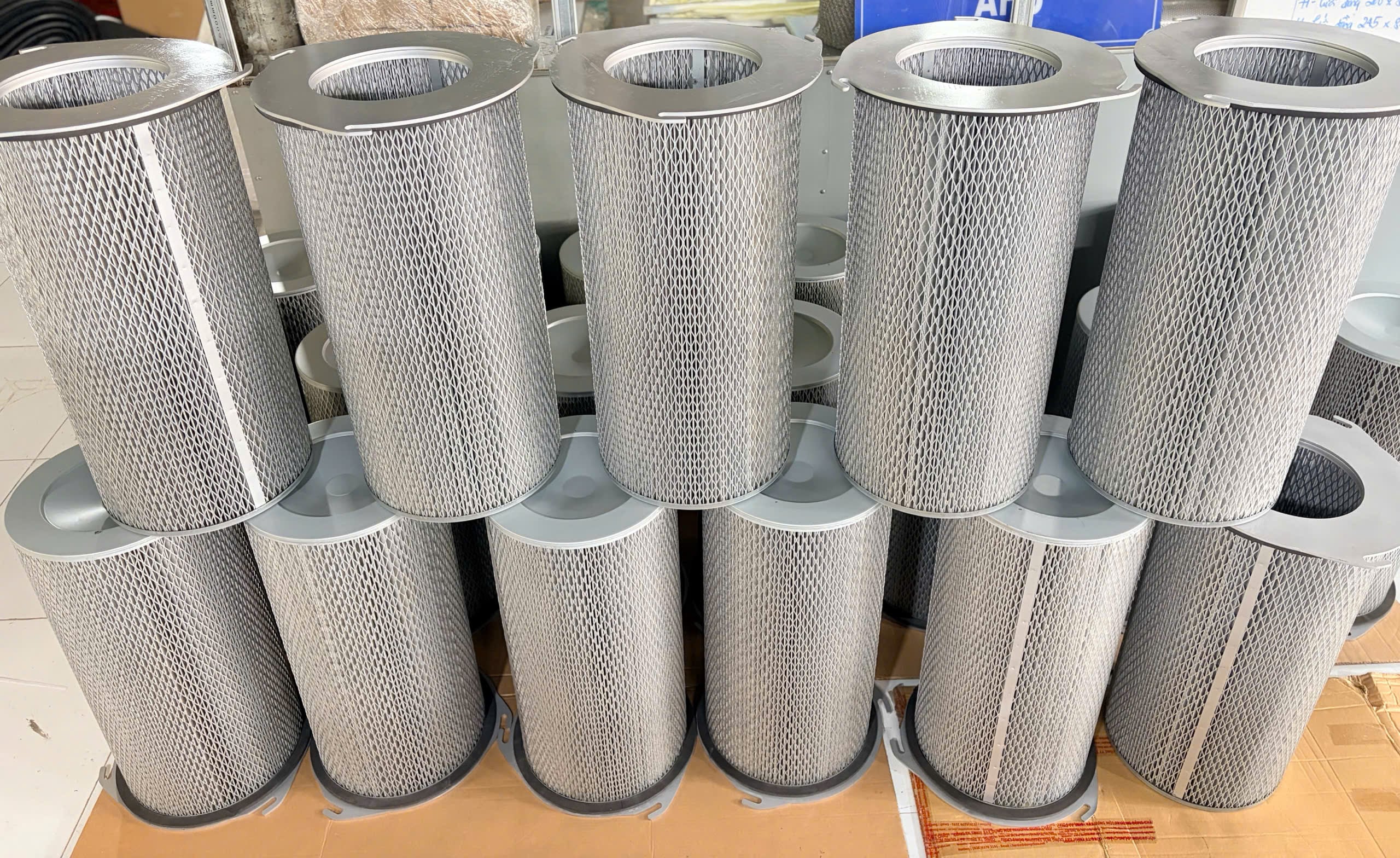 Phin lọc bụi PE chống tĩnh điện cho môi trường bụi dễ cháy