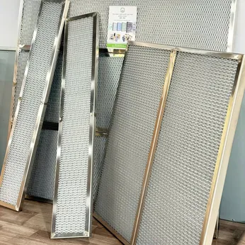 Khung lọc lưới nhôm hai mặt lưới mắt cáo