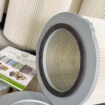 Phin lọc bụi khóa ngàm nắp 3 ngấn