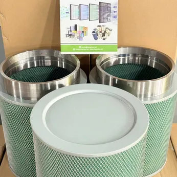 Lõi lọc bụi cartridge lưới nhựa nhiều lớp