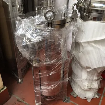 Bình inox lọc túi Size 1 trong sản xuất công nghiệp