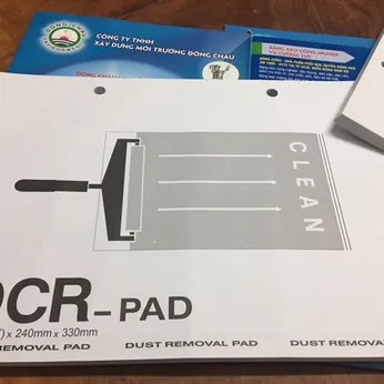 Giấy dính bụi phòng sạch DCR Pad cho con lăn
