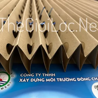Giấy lọc bụi phòng sơn loại 2 lớp