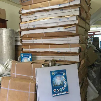 Giấy lọc phòng sơn hai lớp 1mx2m