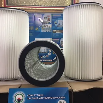 Phin lõi lọc bụi giấy PE hai đầu hở loại lớn