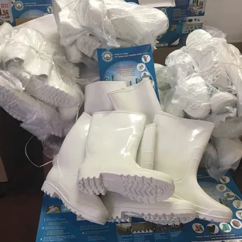 Ủng cao su bảo hộ bọc giày đi mưa cổ cao