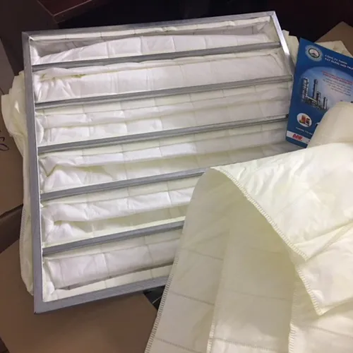 Khung lọc 6 túi F8 màu vàng