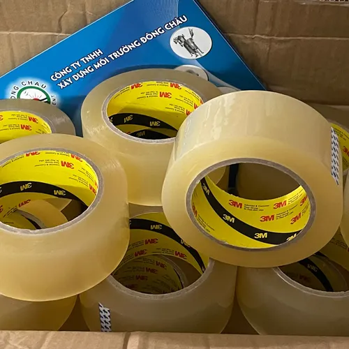 Băng keo đóng thùng 3M™ 309 màu trong 